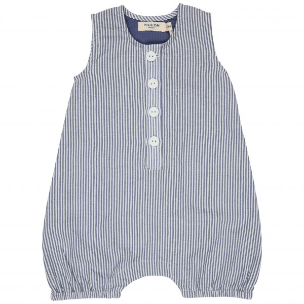 Organics Indigo Stripe All in One